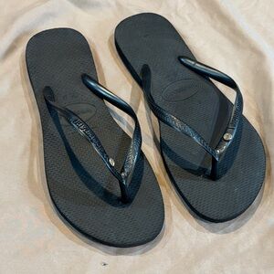 Havaianas Women's Classic Black Sandals